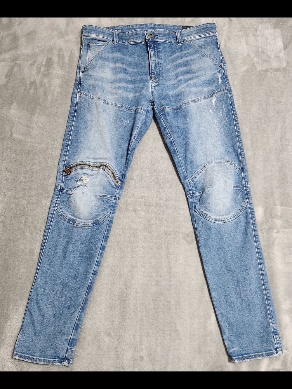 G-Star RAW 5620 3D Zip Knee Skinny Jeans 36x32